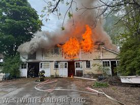Barn Fire in East Brandywine Township on April, 29th. 